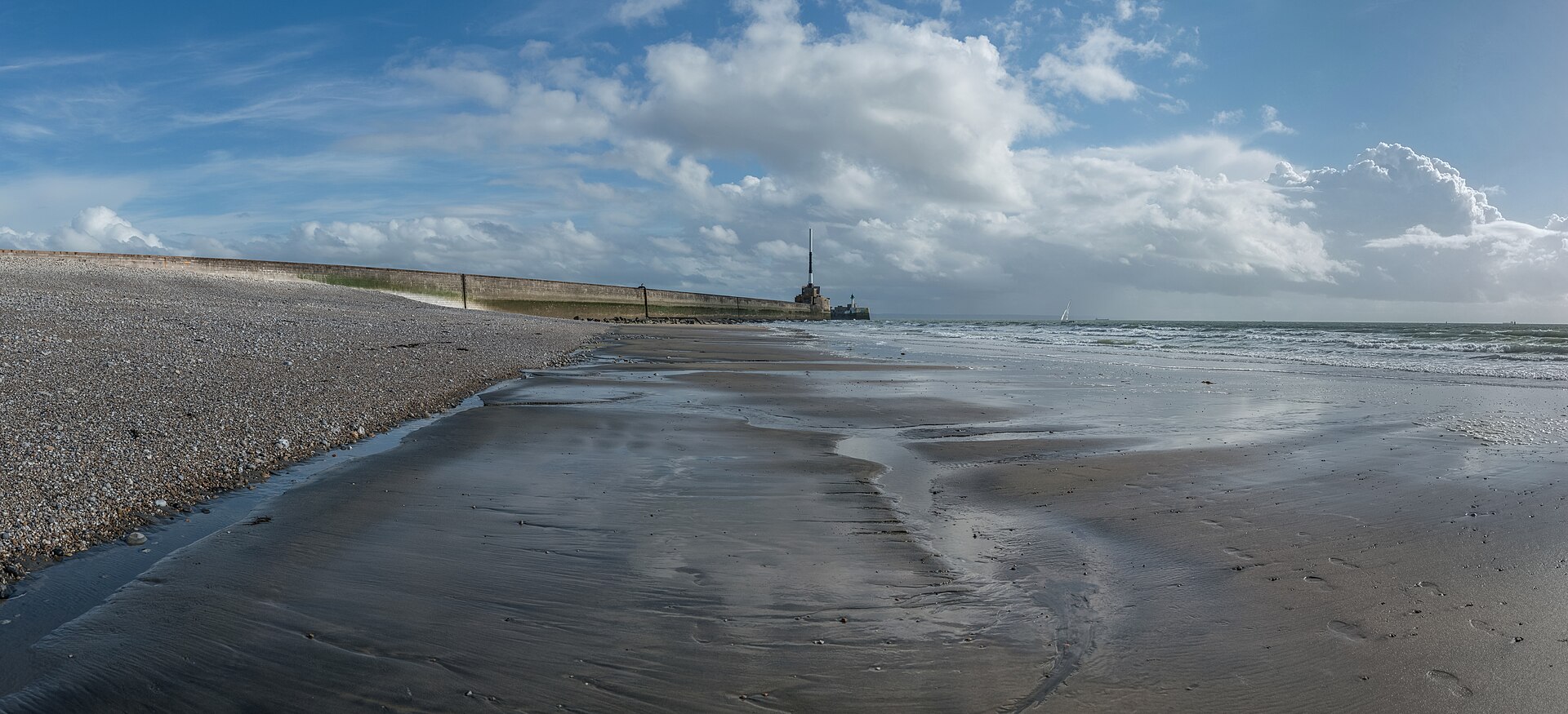 Plage et front de mer du nord de la France
